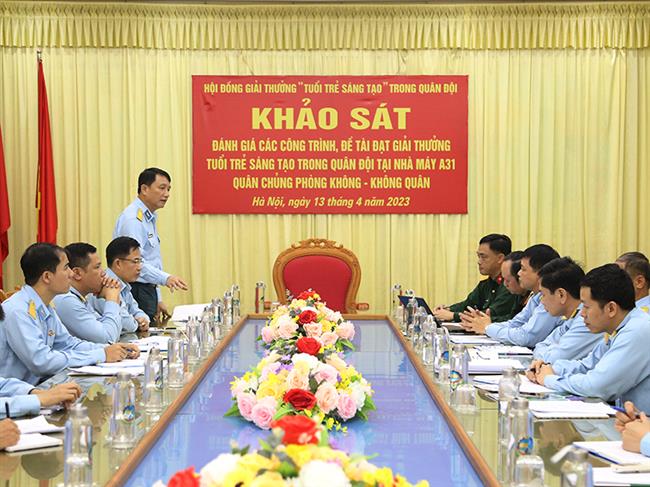 hoi-dong-giai-thuong-“tuoi-tre-sang-tao”-trong-quan-doi-khao-sat-tai-quan-chung-phong-khong-khong-quan