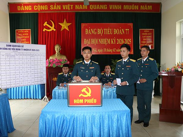 ghi-nhan-tu-dai-hoi-dang-bo-tieu-doan-77-nhiem-ky-2020-2025