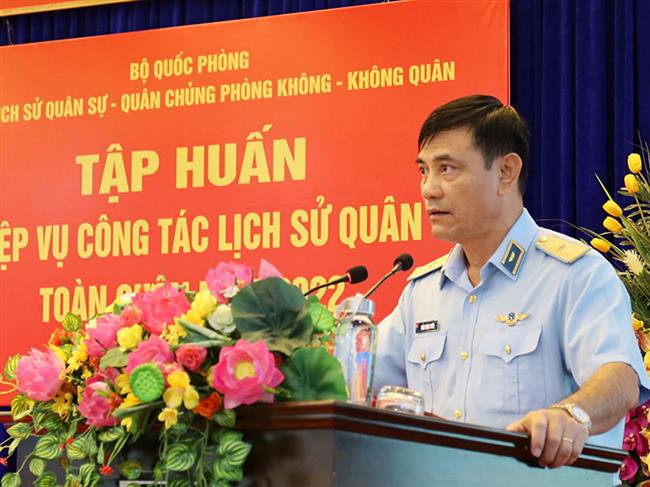 khai-mac-lop-tap-huan-nghiep-vu-cong-tac-lich-su-quan-su-toan-quan-nam-2022