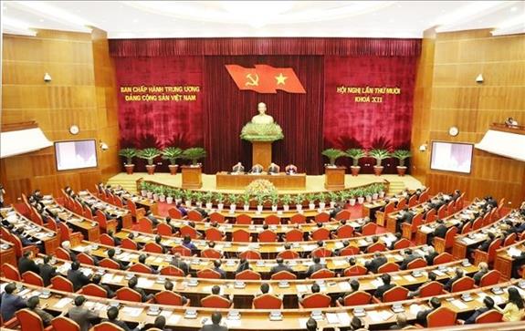 khai-mac-trong-the-hoi-nghi-lan-thu-10-ban-chap-hanh-trung-uong-dang-khoa-xii