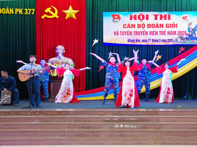 su-doan-377-to-chuc-hoi-thi-can-bo-doan-gioi-va-tuyen-truyen-vien-tre-nam-2026