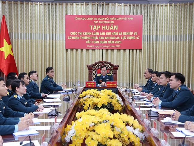 tap-huan-cuoc-thi-chinh-luan-lan-thu-nam-va-nghiep-vu-co-quan-thuong-truc-ban-chi-dao-35-luc-luong-47-cap-toan-quan-nam-2025