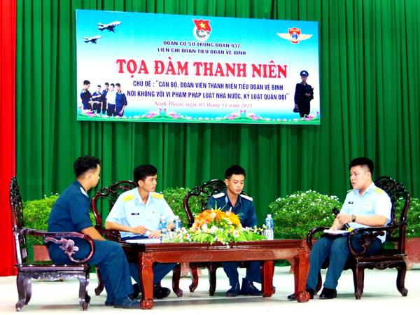 toa-dam-thanh-nien-“can-bo-doan-vien-thanh-nien-tieu-doan-ve-binh-noi-khong-voi-vi-pham-phap-luat-nha-nuoc-ky-luat-quan-doi”