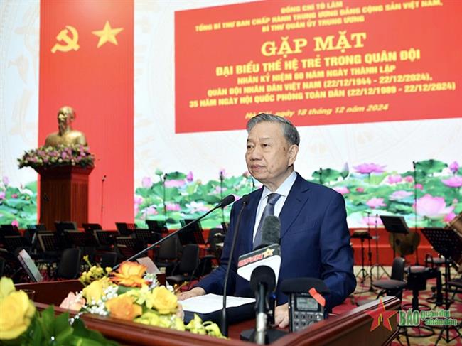 tong-bi-thu-to-lam-gap-mat-dai-bieu-the-he-tre-trong-quan-doi