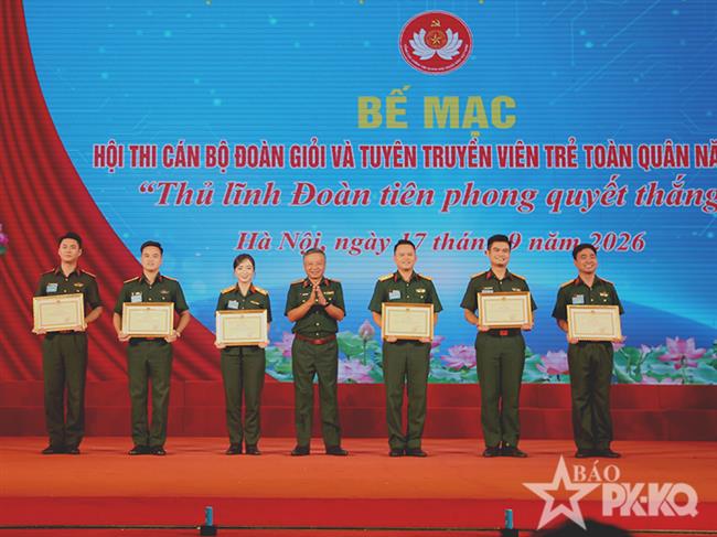 tong-cuc-chinh-tri-quan-doi-nhan-dan-viet-nam-be-mac-hoi-thi-can-bo-doan-gioi-va-tuyen-truyen-vien-tre-toan-quan-khu-vuc-phia-bac-nam-2026