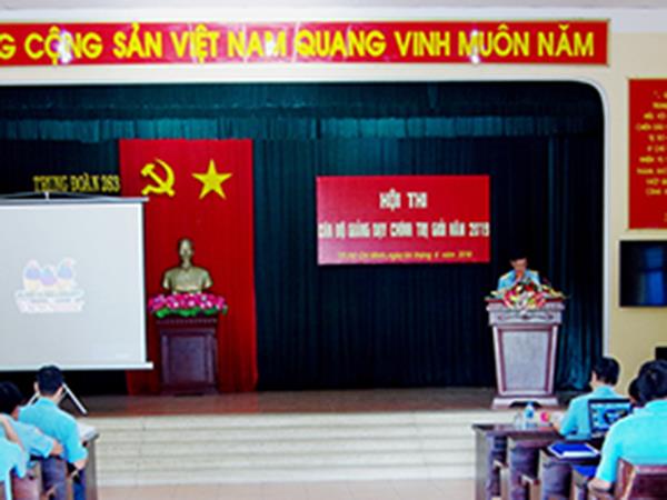 trung-doan-263-to-chuc-hoi-thi-can-bo-giang-day-chinh-tri-gioi-nam-2019