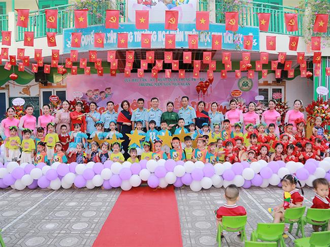 truong-mam-non-mua-xuan-quan-chung-phong-khong-khong-quan-khai-giang-nam-hoc-2025-2026