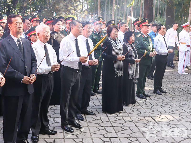 Thành phố Hồ Chí Minh tổ chức Lễ truy điệu và an táng 731 hài cốt liệt sĩ được tìm kiếm, quy tập tại công viên Lê Thi Riêng