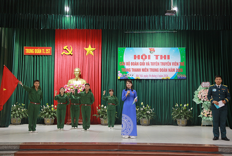 Nâng cao chất lượng tuyên truyền viên trẻ và “thủ lĩnh Đoàn” ở Trung đoàn 257