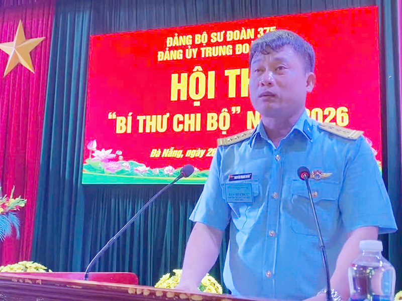 Trung đo&agrave;n 282 tổ chức Hội thi B&iacute; thư chi bộ