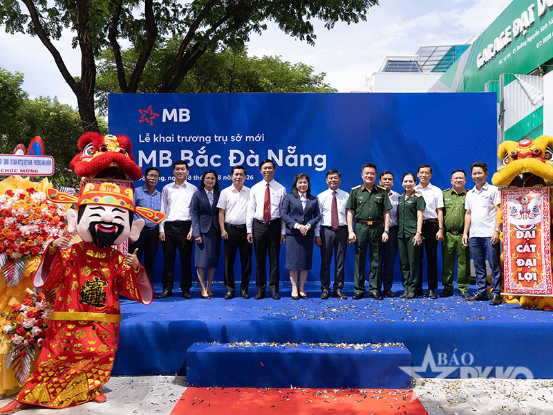 MB Bắc Đà Nẵng đưa trụ sở mới vào hoạt động, nâng cao năng lực phục vụ khách hàng