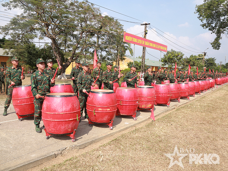 Cục Tuyên huấn, Tổng cục Chính trị QĐND Việt Nam kiểm tra huấn luyện, trình diễn phục vụ Triển lãm Quốc phòng quốc tế Việt Nam 2026