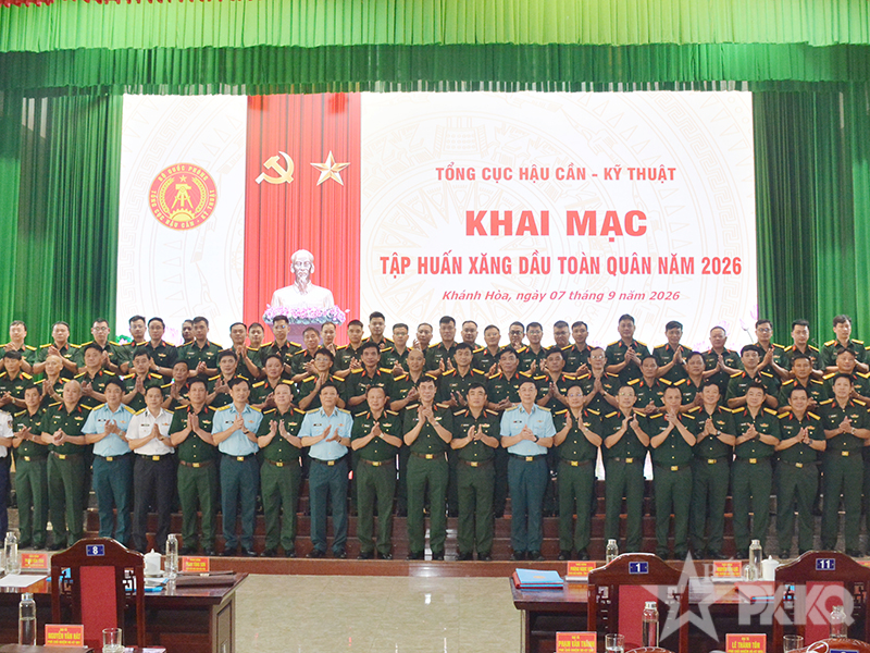 Tổng cục Hậu cần - Kỹ thuật khai mạc tập huấn xăng dầu to&agrave;n qu&acirc;n năm 2026