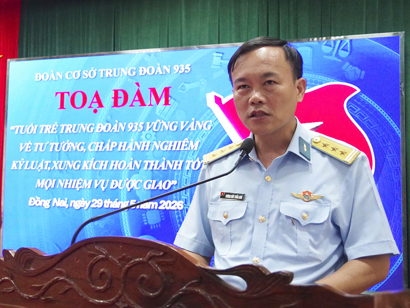 Đo&agrave;n cơ sở Trung đo&agrave;n 935 tổ chức Tọa đ&agrave;m về tư tưởng, kỷ luật