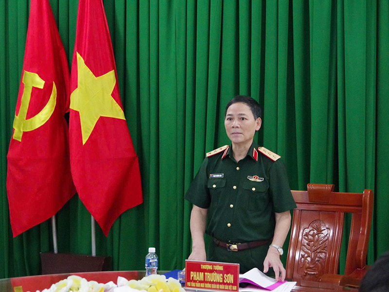 Bộ Tổng Tham mưu kiểm tra sẵn sàng chiến đấu tại Trung đoàn 937