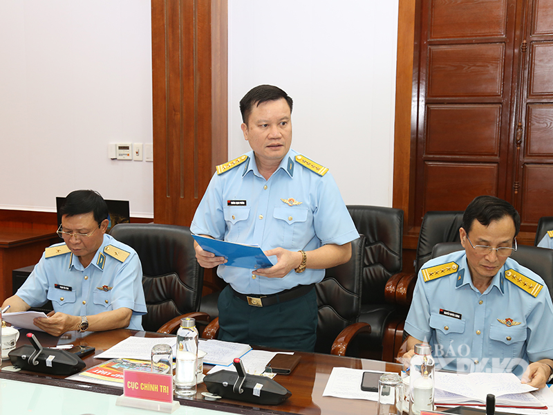 Hội đồng Phối hợp phổ biến, giáo dục pháp luật Bộ Quốc phòng kiểm tra tại các đơn vị Quân chủng Phòng không - Không quân